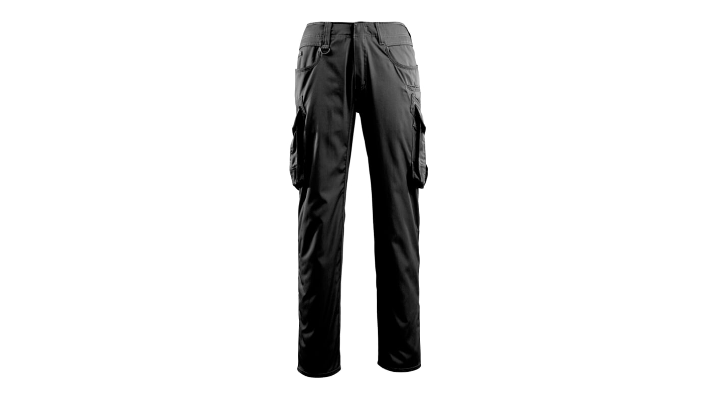 Mascot Workwear INGOLSTADT Unisex Hose , Baumwolle, Polyester Schwarz, Größe 44 / 35Zoll x 82cm