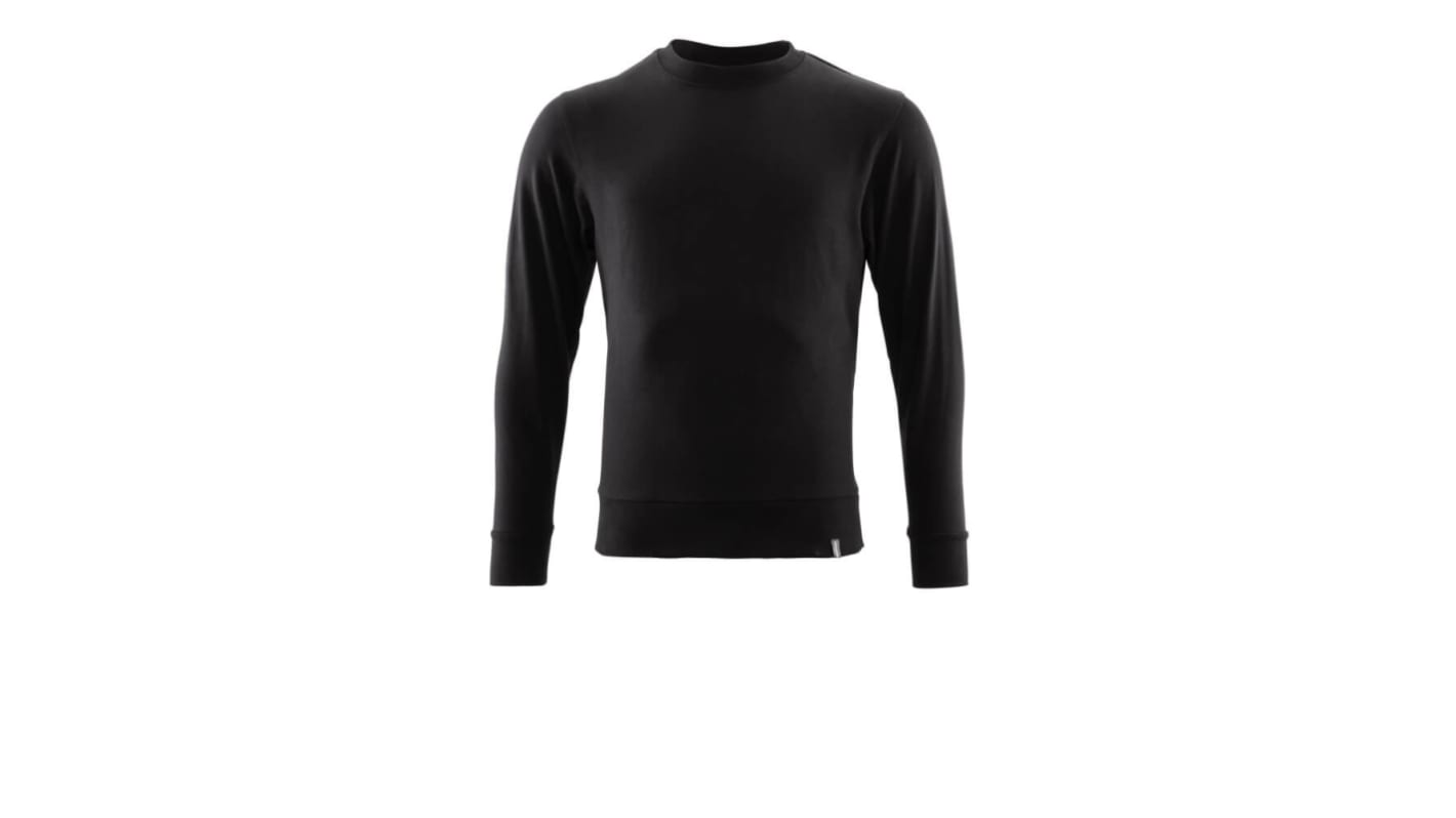 Mascot Workwear 20484 Deep Black Organic Cotton Men's Work Sweatshirt XL