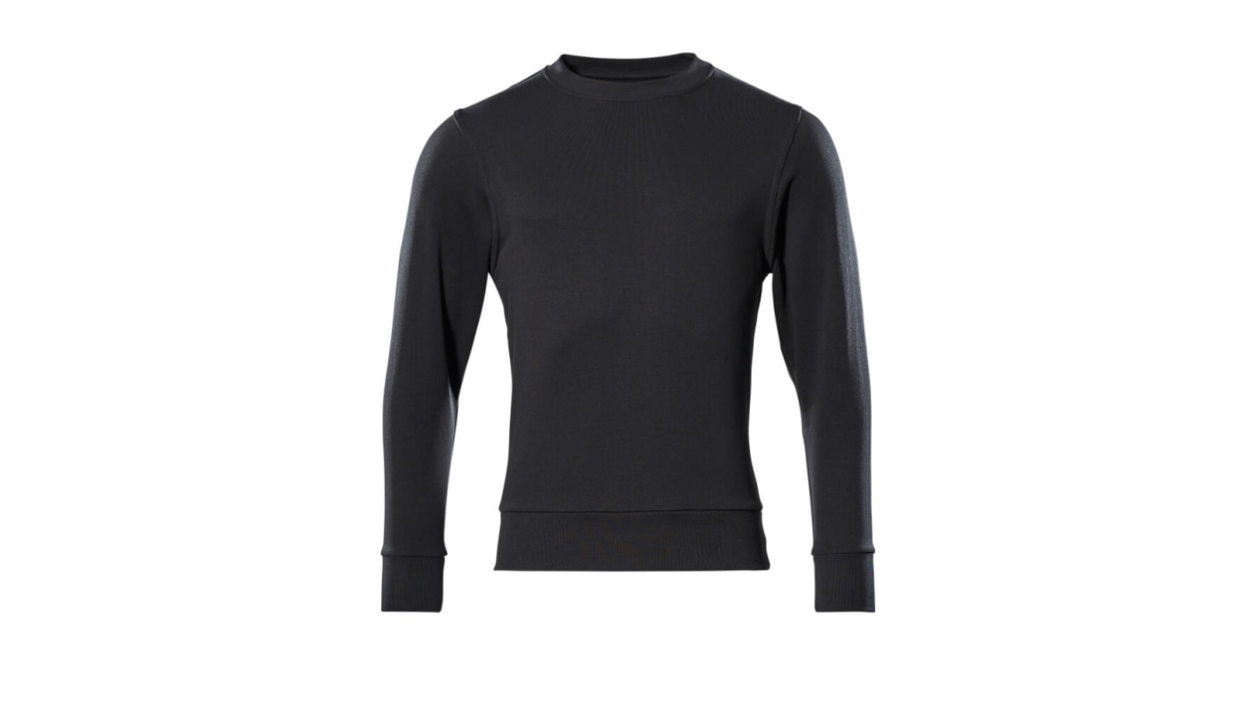 Mascot Workwear 51580 Black Polyester, Cotton Work Sweatshirt S