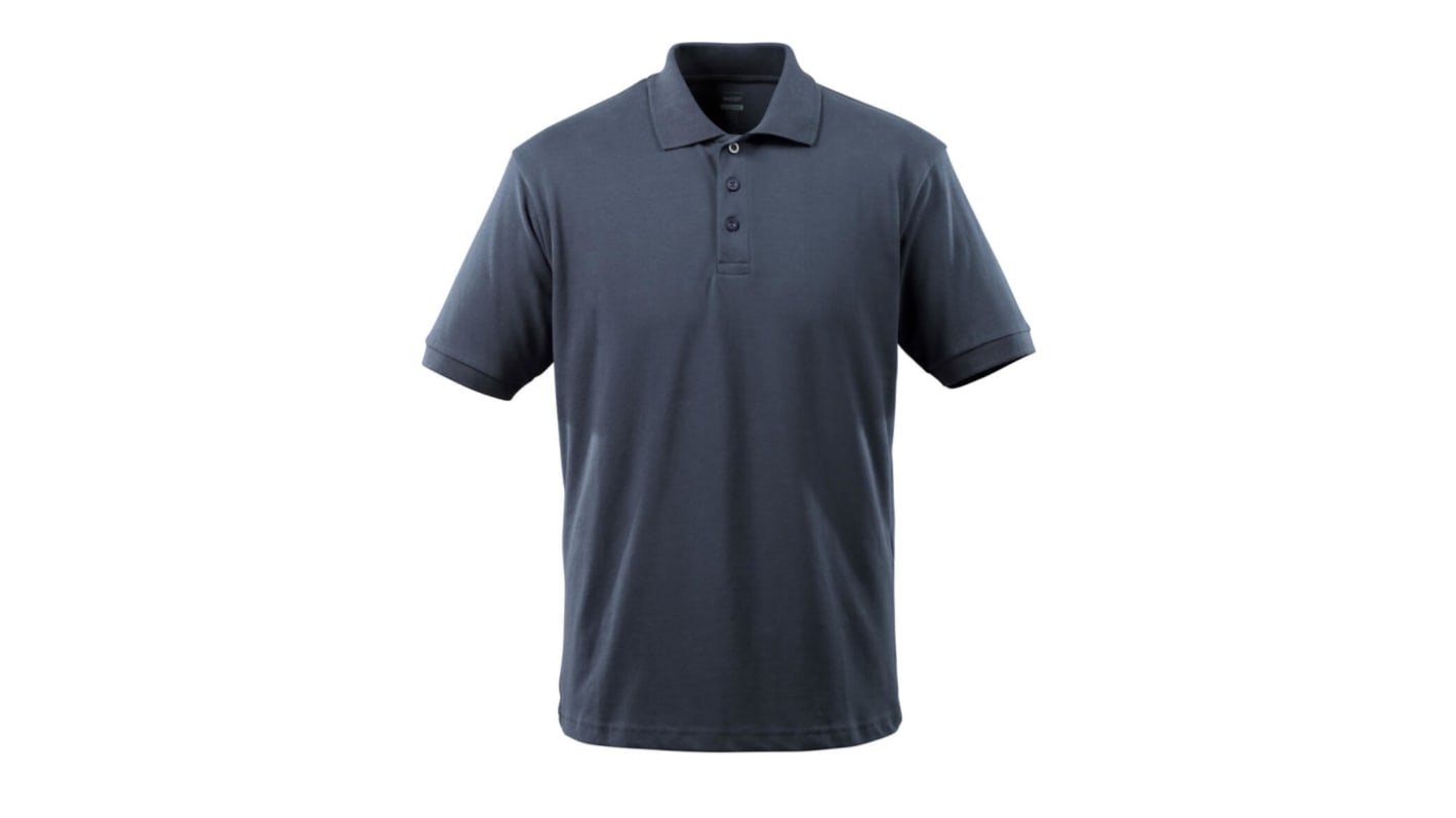 Mascot Workwear BANDOL Dark Navy Cotton, Elastane Polo Shirt, UK- M, EUR- M