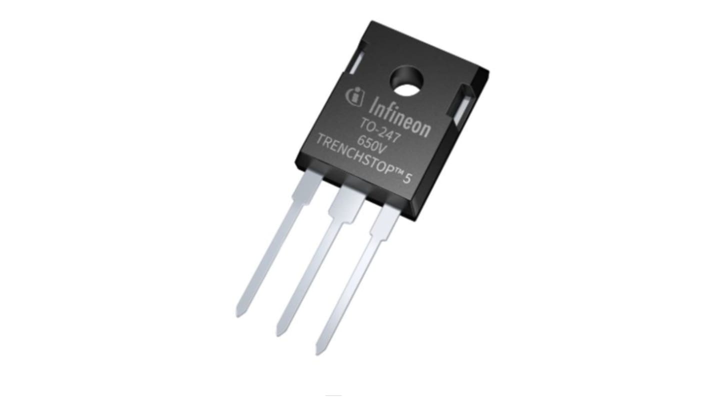 Infineon ダイオード スルーホール, 80A, 650V, シングル,エレメント数 1 TO-247, 3-Pin