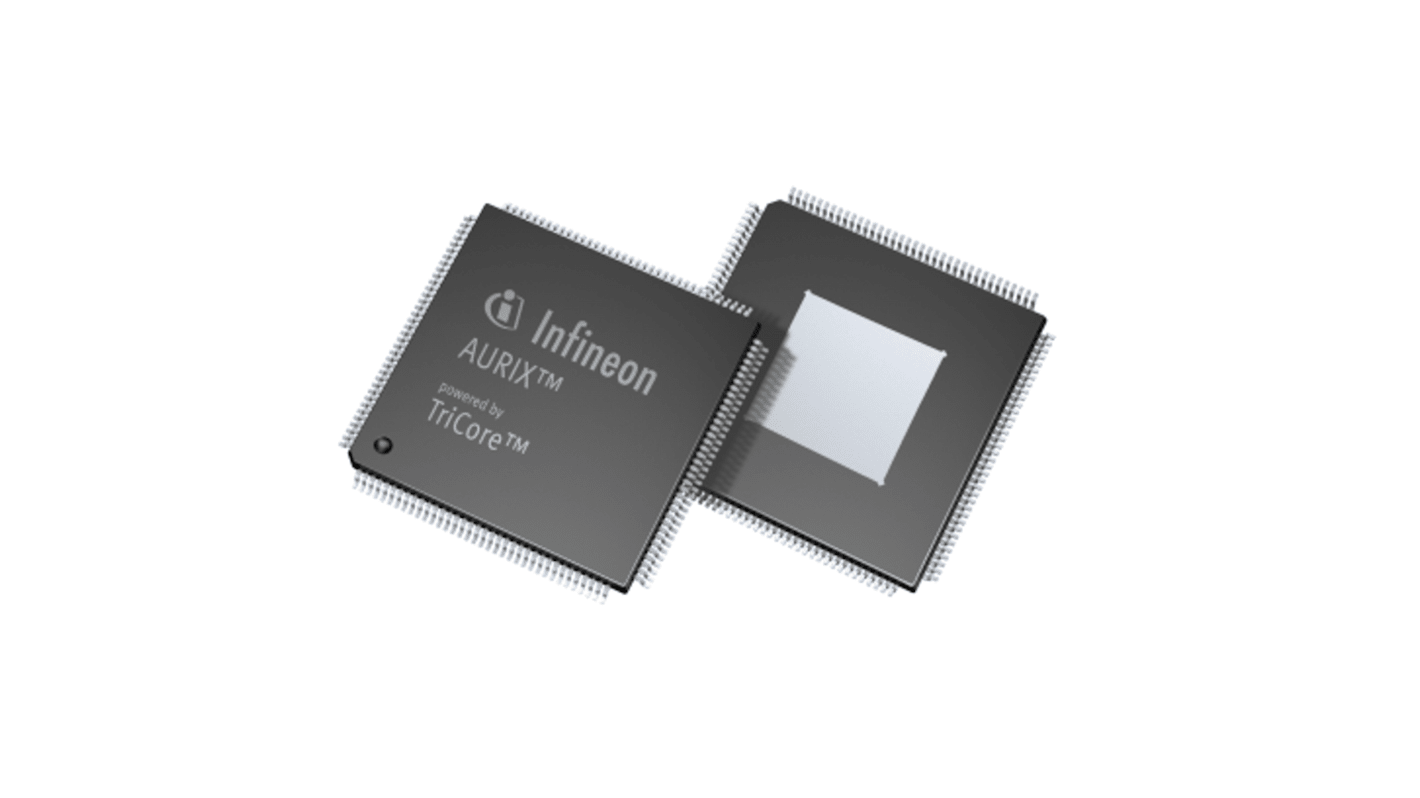Mikrokontroler Infineon TC21x TQFP 80-pinowy Montaż powierzchniowy TriCore 1 MB 32bit 133MHz Flash