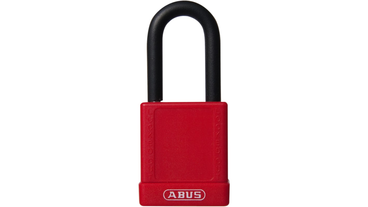 ABUS Key Weatherproof Aluminium Padlock, 7mm Shackle, 40mm Body