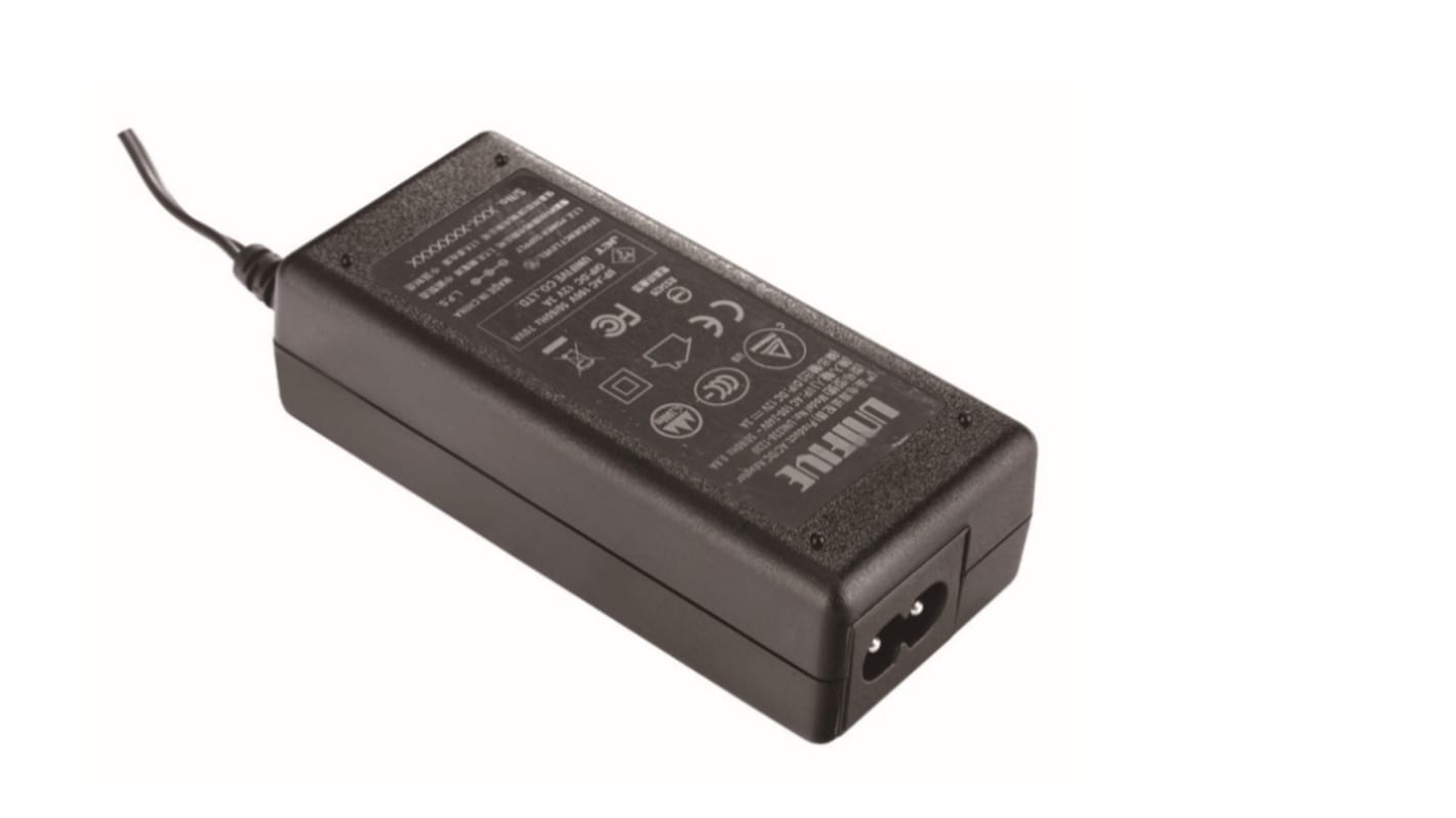 Unifive 36W Power Brick AC/DC Adapter 12V dc Output, 3A Output