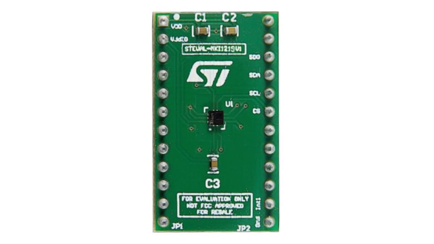 for LPS22CH, pro použití s: IoT pro chytré věci LPS22CH adapter board for a standard DIL24 socket STEVAL-MKI219V1,