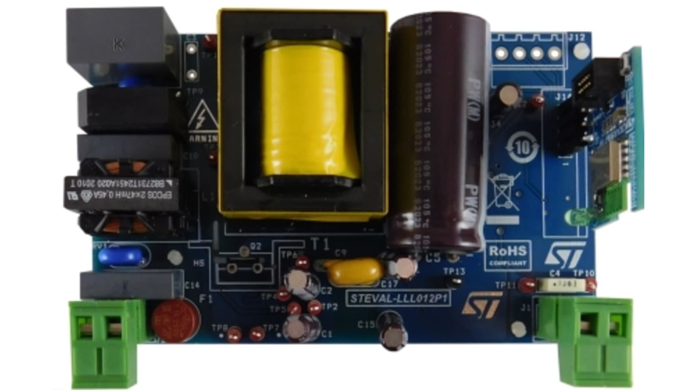 STMicroelectronics STEVAL-LLL012V1, STEVAL-LLL012V1 LED Driver Evaluation Board for STSW-LLL012FW