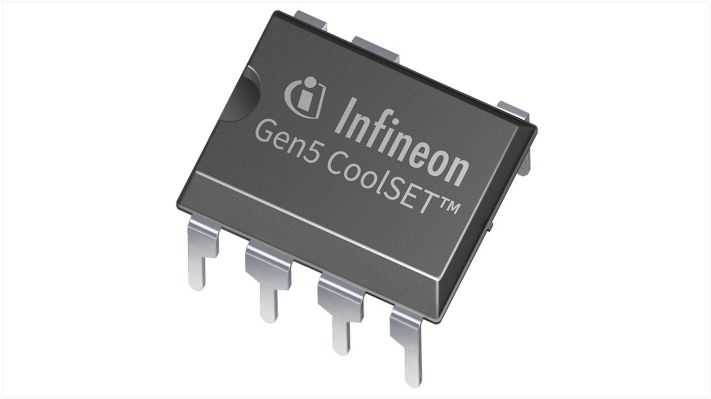 Infineon, AC-DC Converter, 800 V 7-Pin, PG-DIP-7 ICE5QR2280AZXKLA1