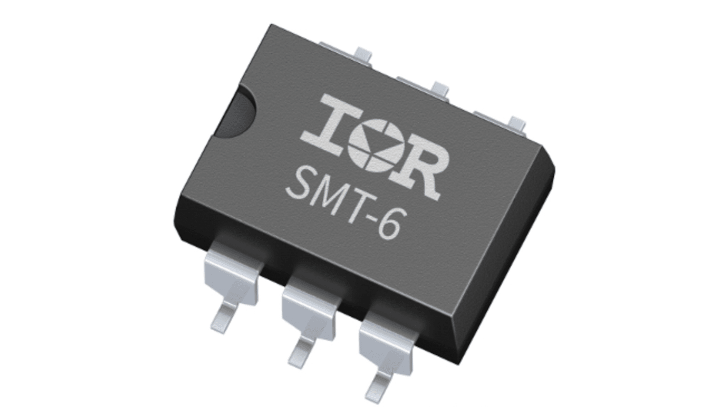 Infineon Halvlederrelæ, 1-polet ST, Printmontering-montering, Maks. 250 V, 320 A MOSFET