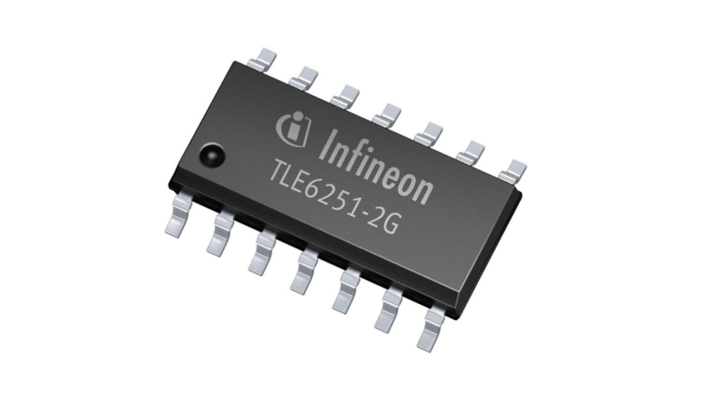 Infineon CAN-Transceiver CAN, 80 mA, PG-DSO-14 14-Pin
