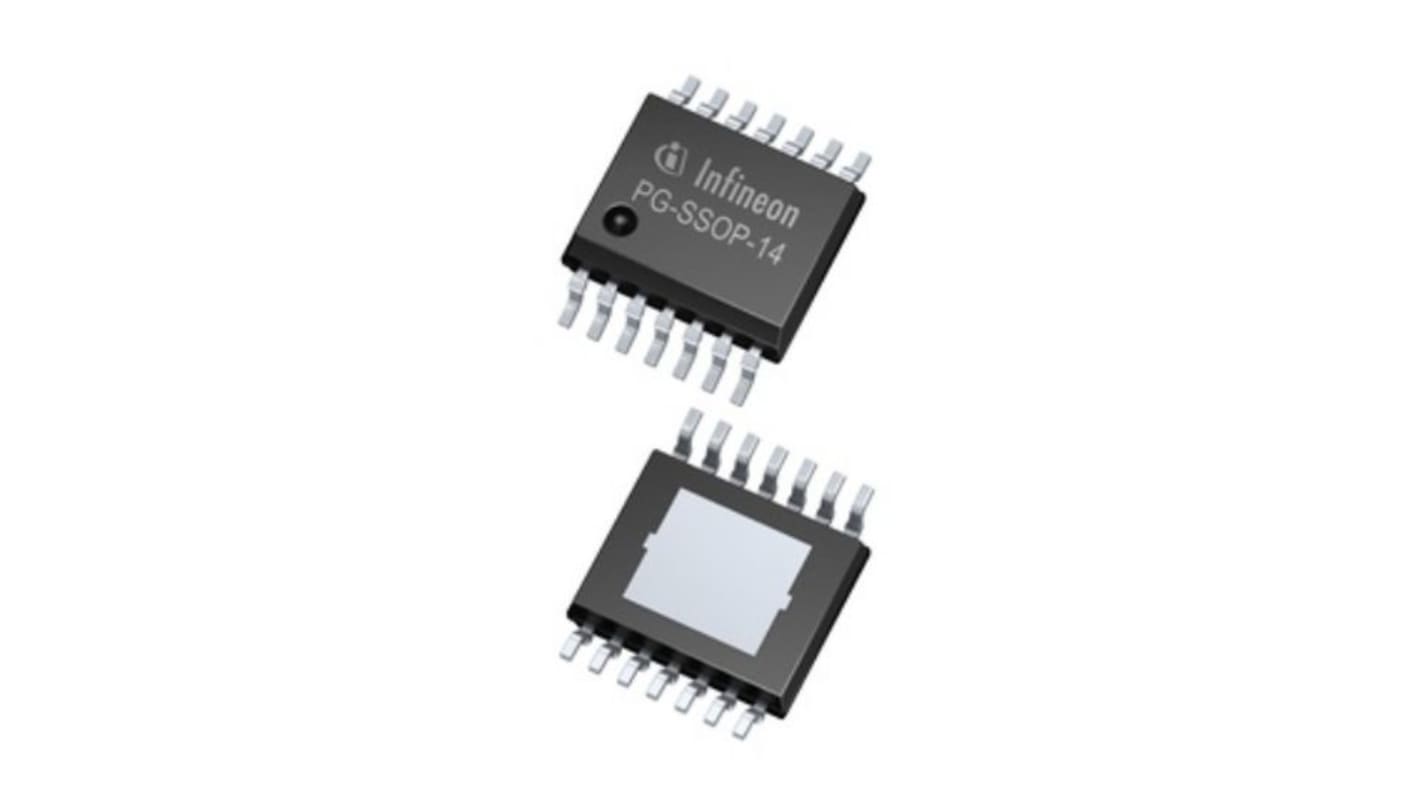 Infineon TLF51801ELVXUMA1, Step Down DC-DC Converter, Selectable, 10A 14-Pin, PG-SSOP-14