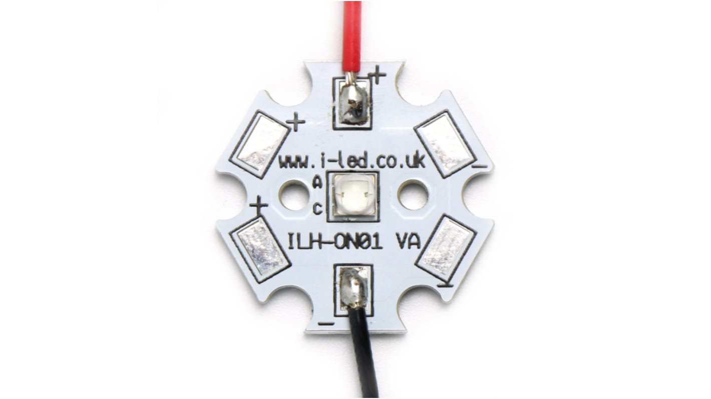 ILS ILH-OU01-HW90-SC221-WIR200., ILH-OU01-xx90-SC221-WIR200. LED Array, 1 Hot White LED (2700K)