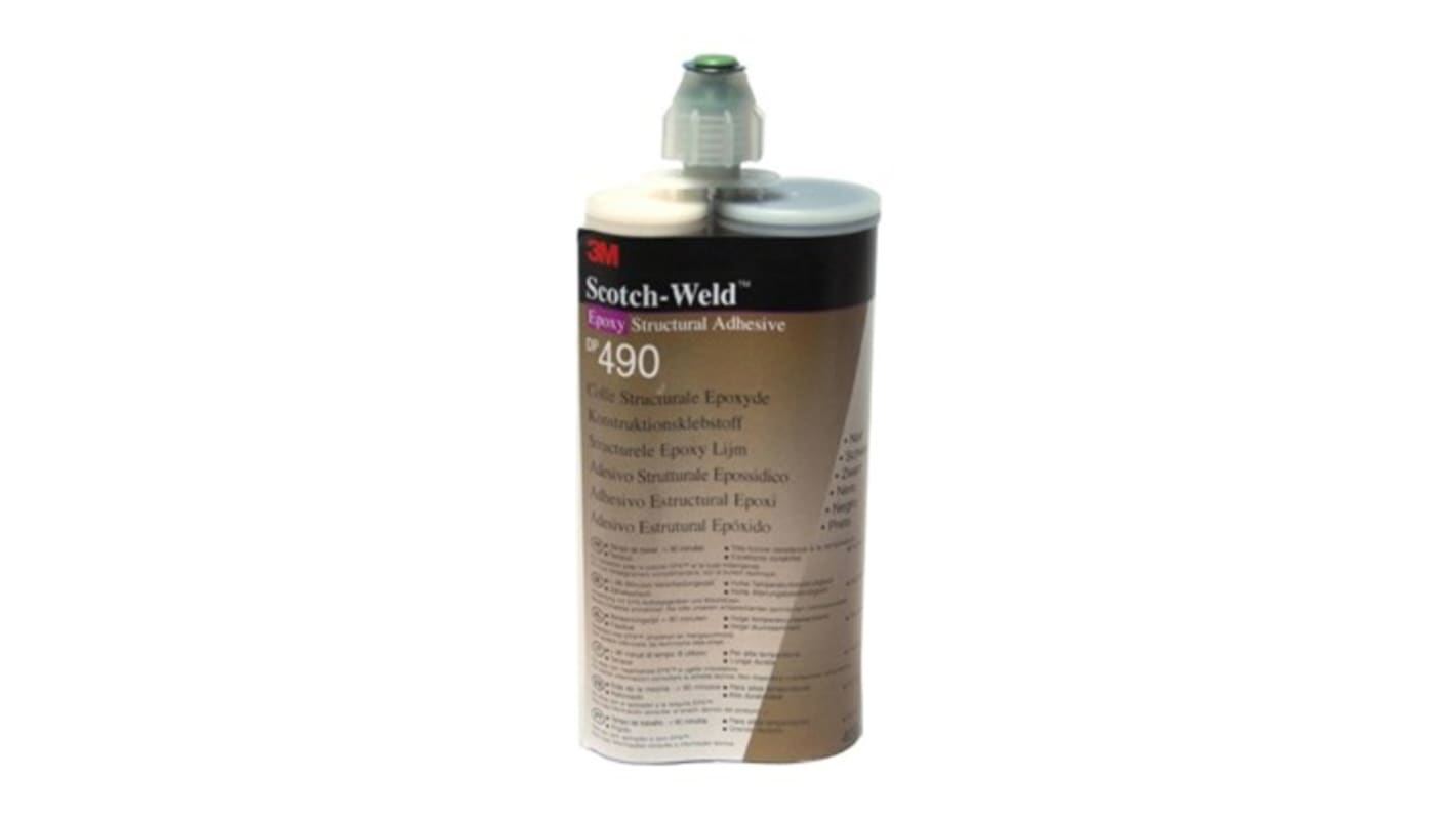 Adesivo acrilico 3M Scotch-Weld, col. Trasparente, Doppia cartuccia da 400 ml