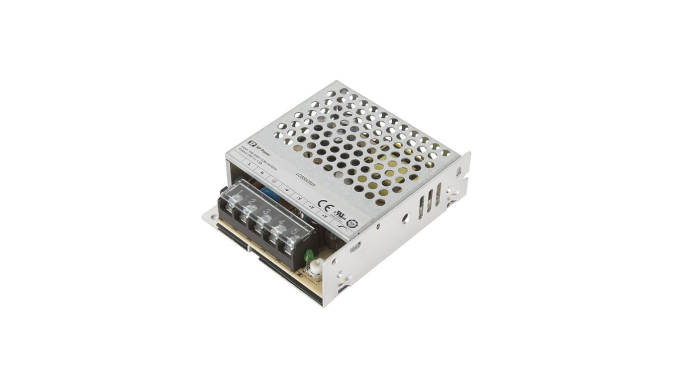 XP Power Switching Power Supply, LCS35US15, 15V dc, 2.4A, 36W, 1 Output, 85 → 264 V ac, 120 → 373 V dc