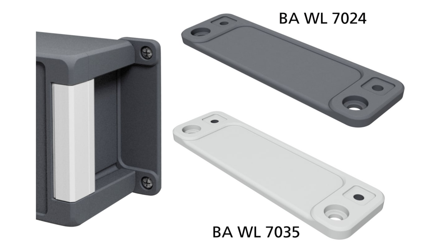 Bopla BA WL 08 Series Aluminium Wall Mounting Bracket for Use with Bocube Alu Series
