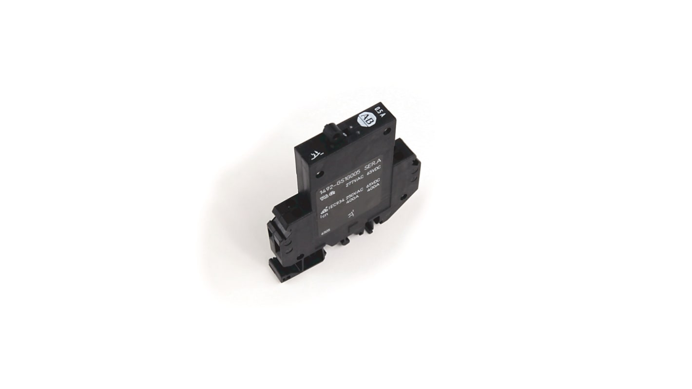 Interruptor automático 1P, 200mA, Curva Tipo G 1492-GS1G002-H1, 1492-GS, Montaje en Carril DIN