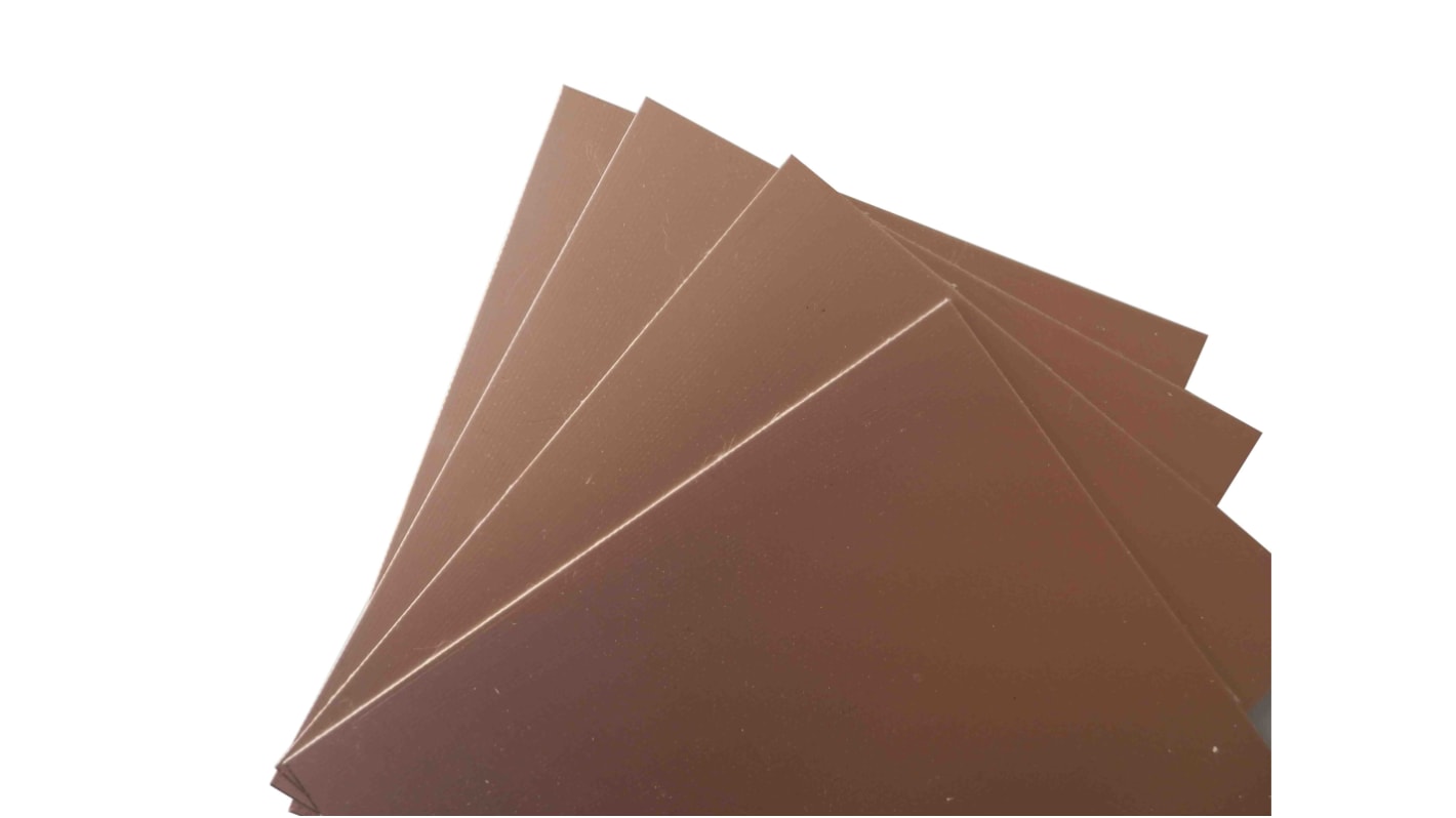 AD30, Single-Sided Plain Copper Ink Resist Board FR4 300 x 300mm