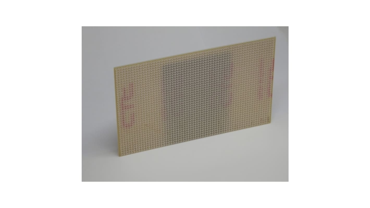 CIF Lochrasterplatine 1, PCB-Bohrung 1mm, 160 x 200mm Epoxid Glasfaser-Laminat FR4