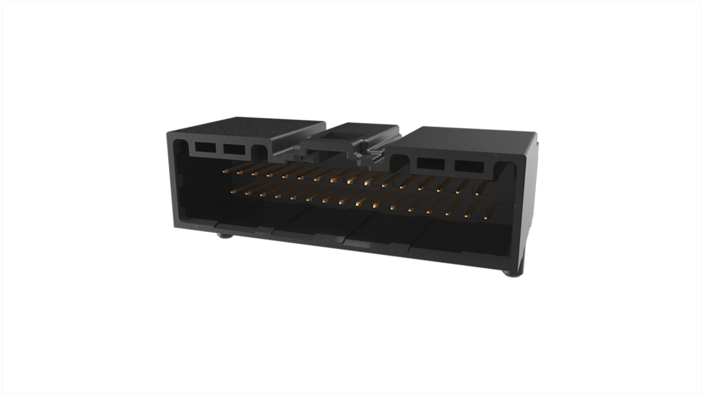 File di contatti PCB Amphenol ICC, 32 vie, 2 file, passo 1.8mm