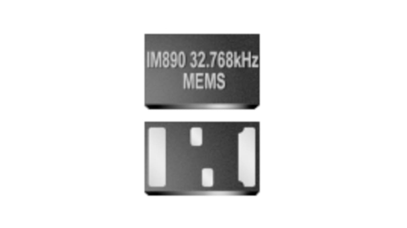 ILSI 32.768MHz Oscillator, 4-Pin IM890, 100ppm, IM890-IDCC-32.768KHz