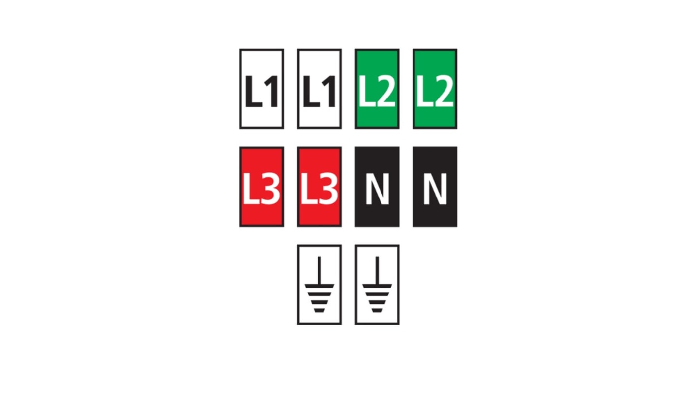 56102301 Repère câble à clipser HellermannTyton WIC à pression , Ø