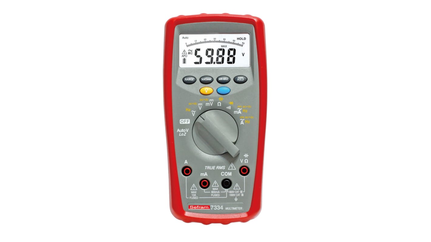 Sefram 7335 Multimeter, 10A ac, 1000V ac