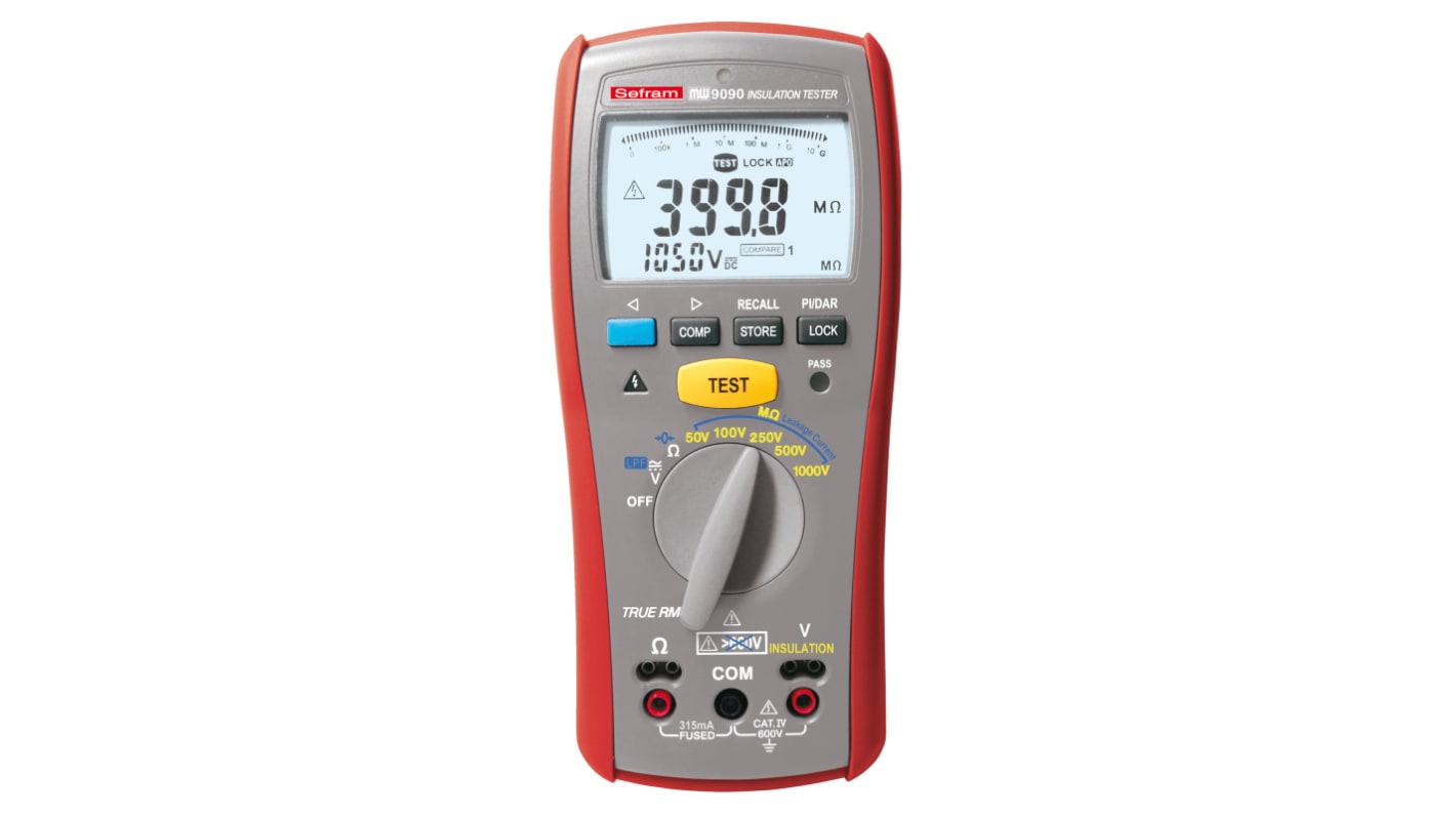 Tester izolace Tester izolace MW9090 1000V, číslo modelu: 9090 Sefram