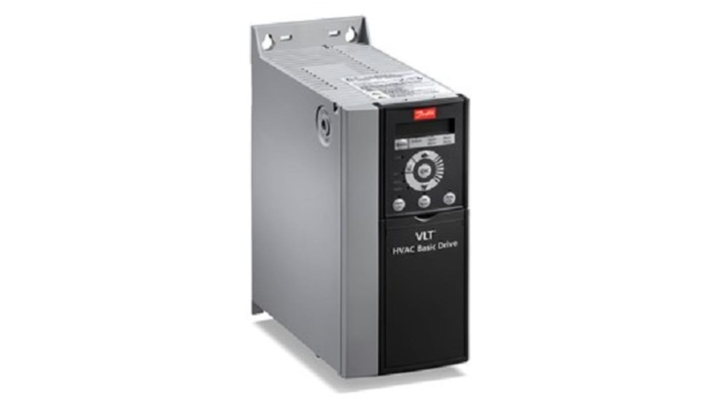 Danfoss Inverter Drive, 2.2 kW, 3 Phase, 380 → 480 V ac, 5.3 A, P2K2 Series