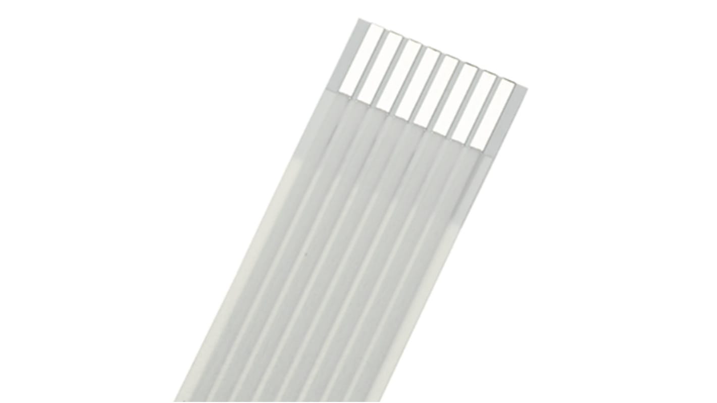 Molex Flachbandkabel FFC, 6-adrig, Raster 1mm