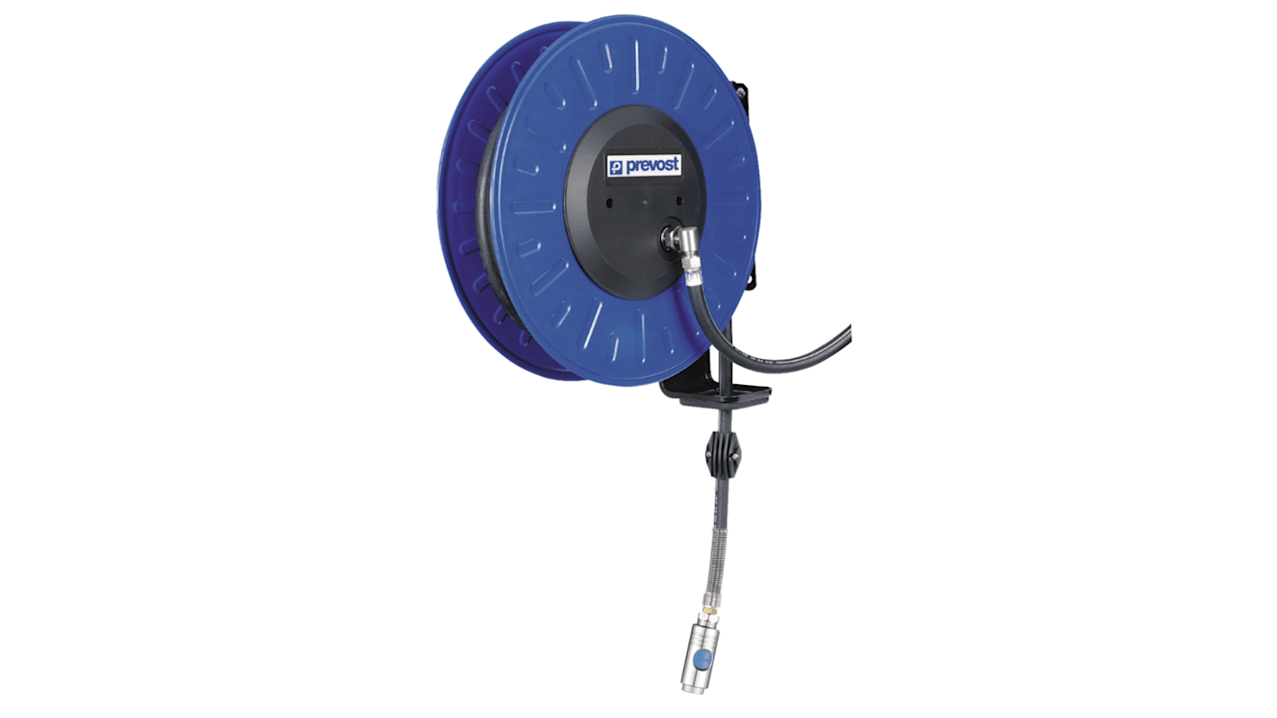 DLO 1330IS PREVOST Wall Mounted 30m Air Hose Reel, 13mm Inner