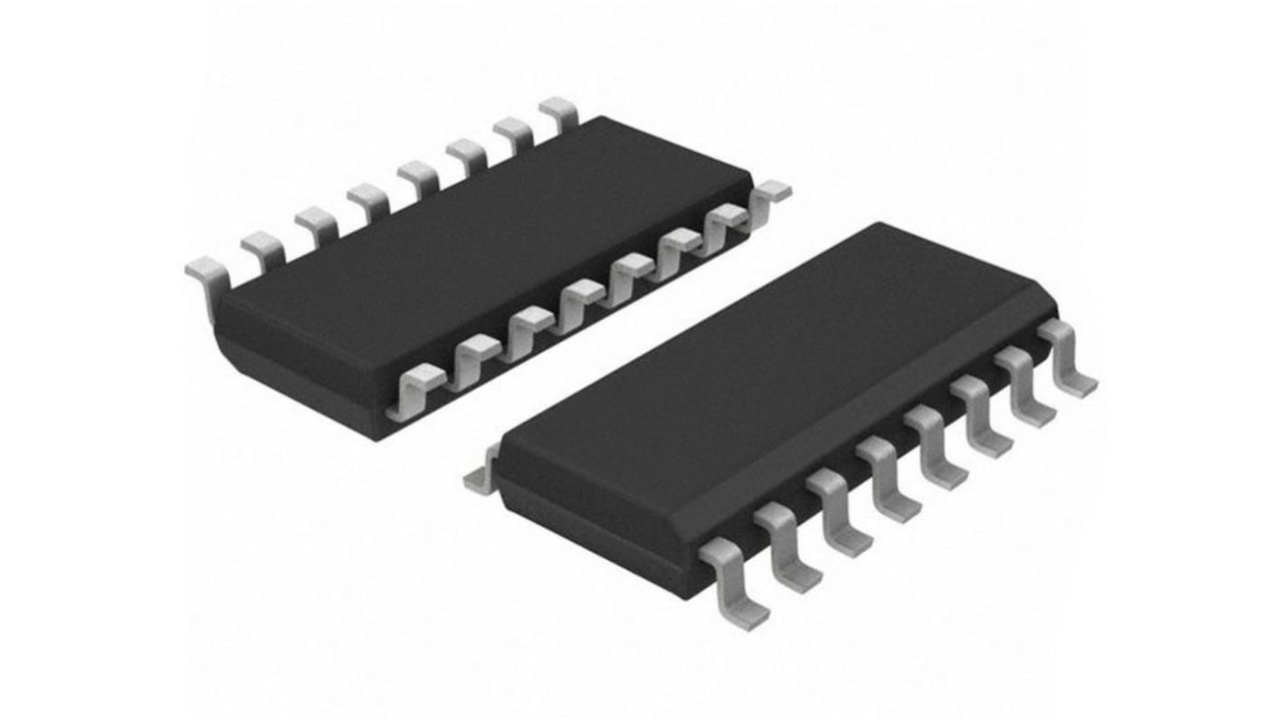 I/O expander, 8-csatornás, 16-tüskés, I2C, SO16