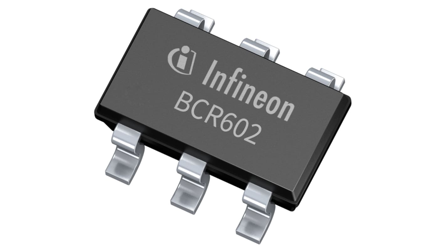 Infineon LEDドライバ IC, 10mA, アナログ、PWM 調光 6-Pin PG-SOT-23-6