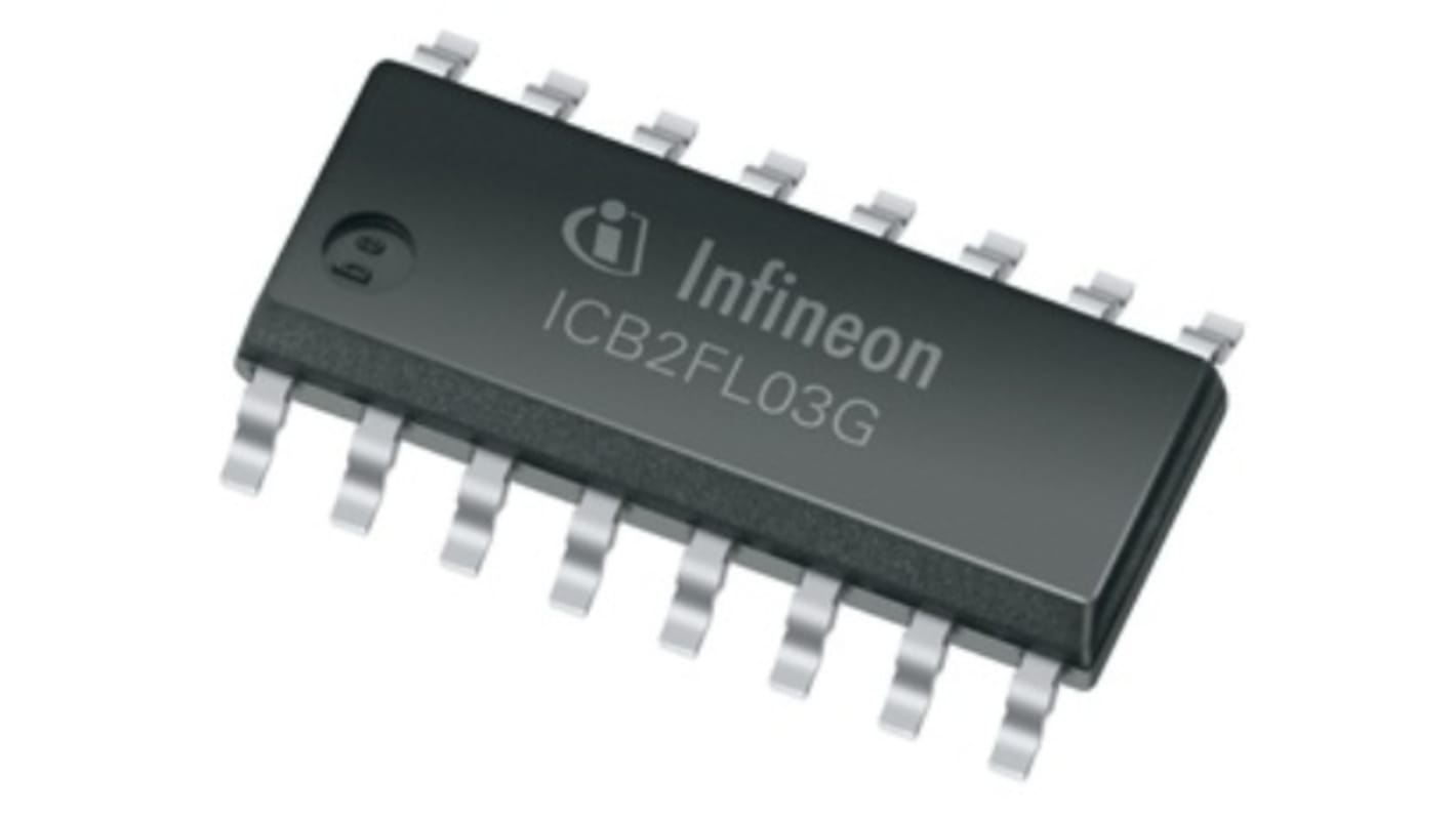 Infineon ICB2FL03GXUMA2 LED Driver IC, 18 V dc 16-Pin DSO-16