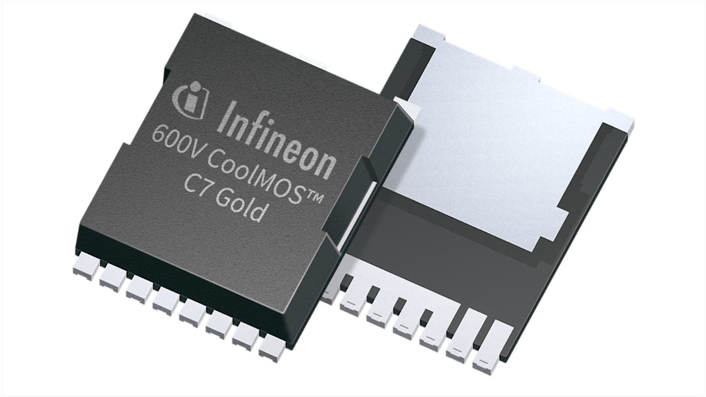 Infineon CoolMOS™ C7 IPT60R150G7XTMA1 N-Kanal, SMD MOSFET 650 V / 23 A, 8-Pin HSOF-8