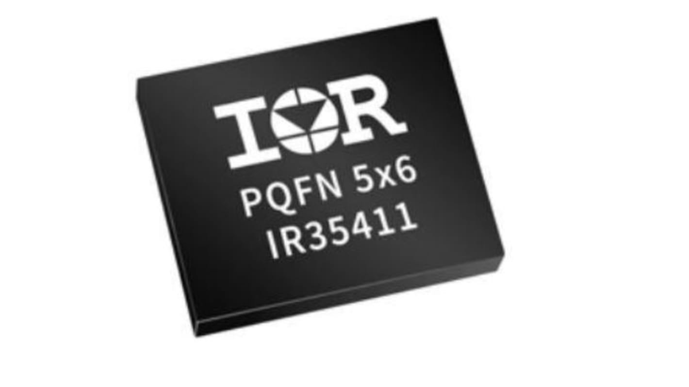 Driver de MOSFET IR35411MTRPBFAUMA1 60 A 4.25 → 16V, PQFN