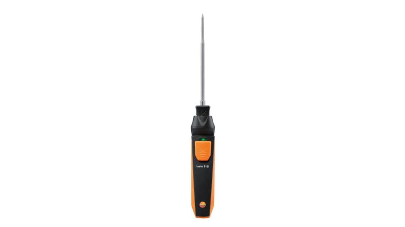 Testo 915i Wireless Digital Thermometer, K Probe, 1 Input(s), +400°C Max - With RS Calibration