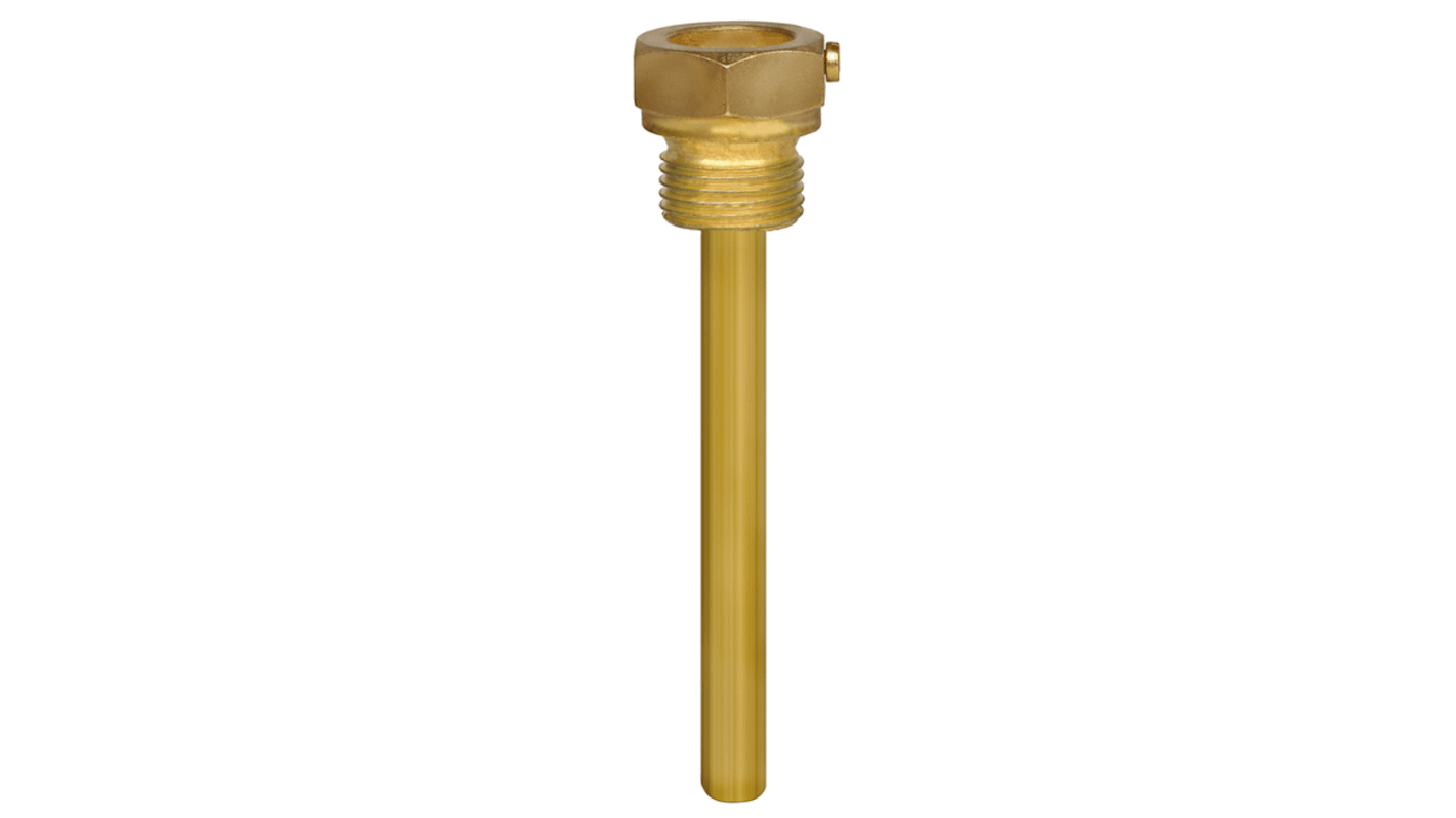 WIKA Thermometer-Zubehör, Einschraubthermowell für Mechanische Thermometer der Modelle 52 und 73 von WIKA