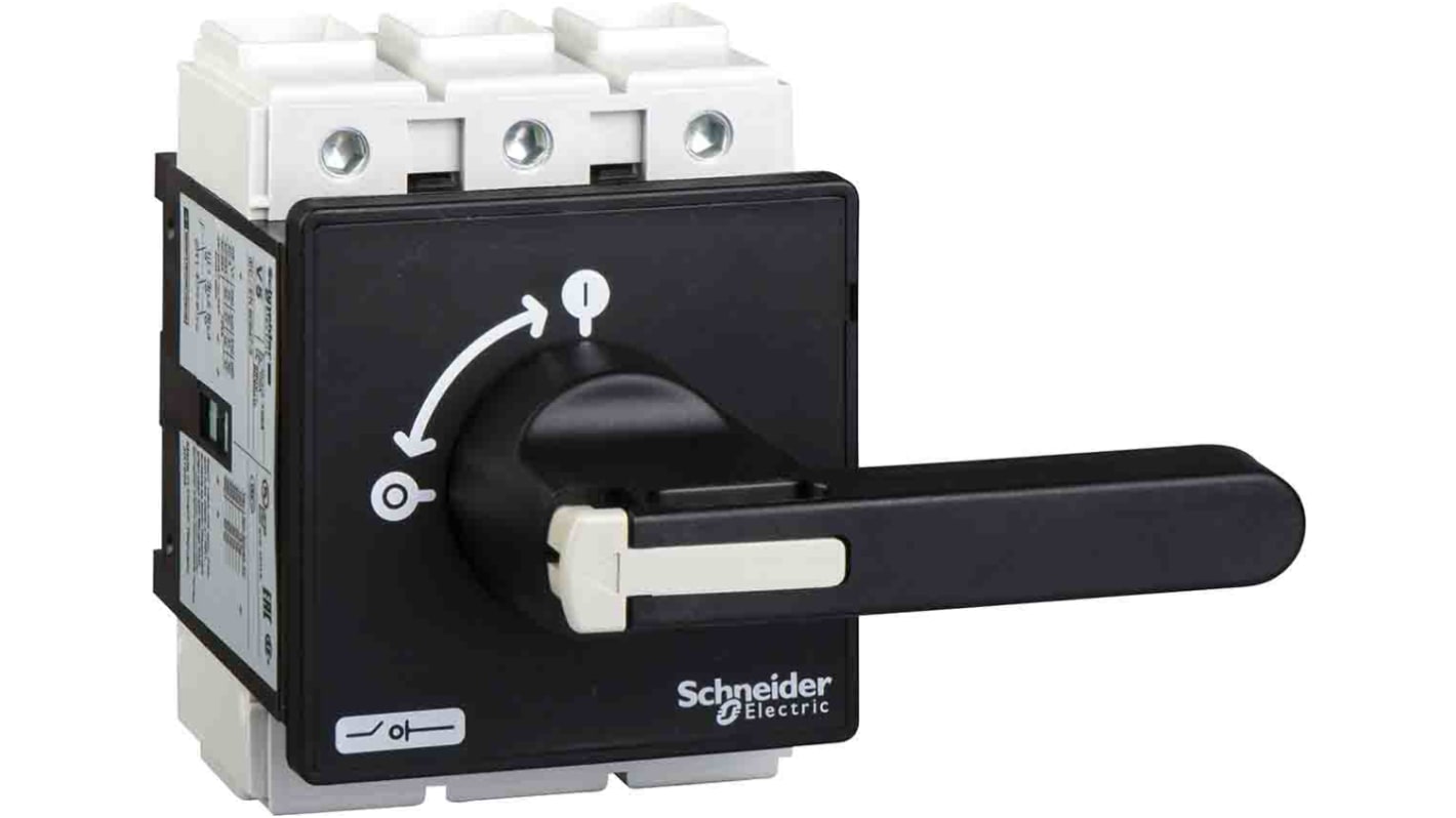 Interruptor seccionador, 3P, Corriente 125A, Potencia 7,5kW, IP65 VBF5 TeSys