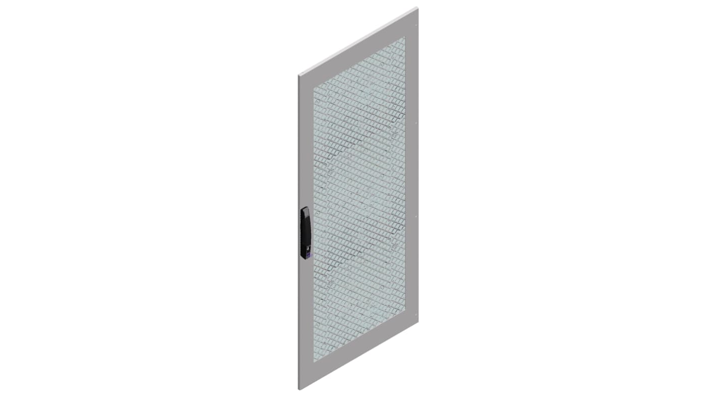 Schneider Electric NSYP Series Lockable RAL 7035 Ventilated Door, 2000mm H, 800mm W for Use with Spacial SF/SM