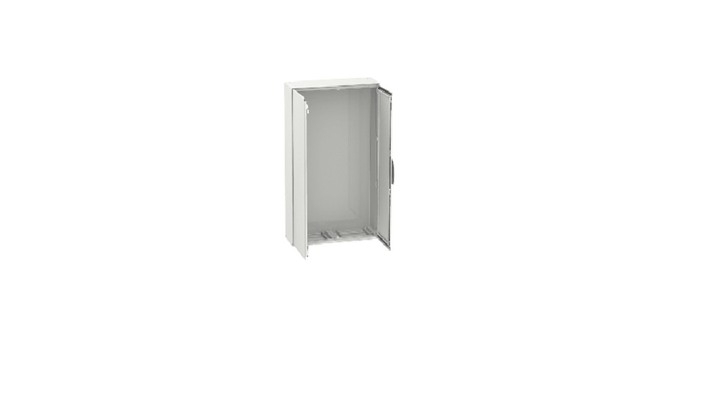 Supporto da pavimento Schneider Electric, porta doppia, in Lamiera d'acciaio, Grigio, 2000 x 1600 x 500mm, IP55