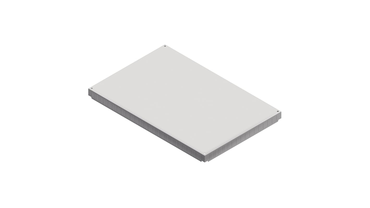 Schneider Electric NSYS Series RAL 7035 Ventilated Roof Plate, 72mm H, 600mm W for Use with Spacial SF