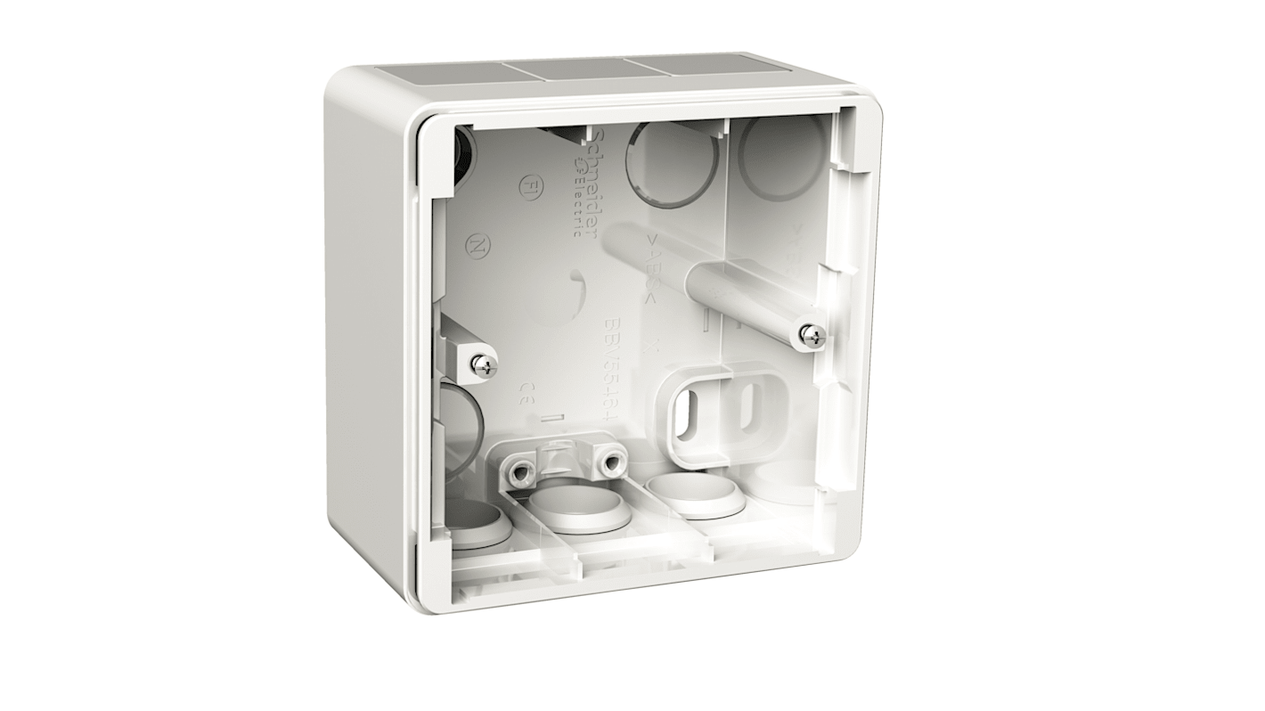 Caja de conexiones Schneider Electric ENN04506, 60mm, 60mm, 60mm, IP20