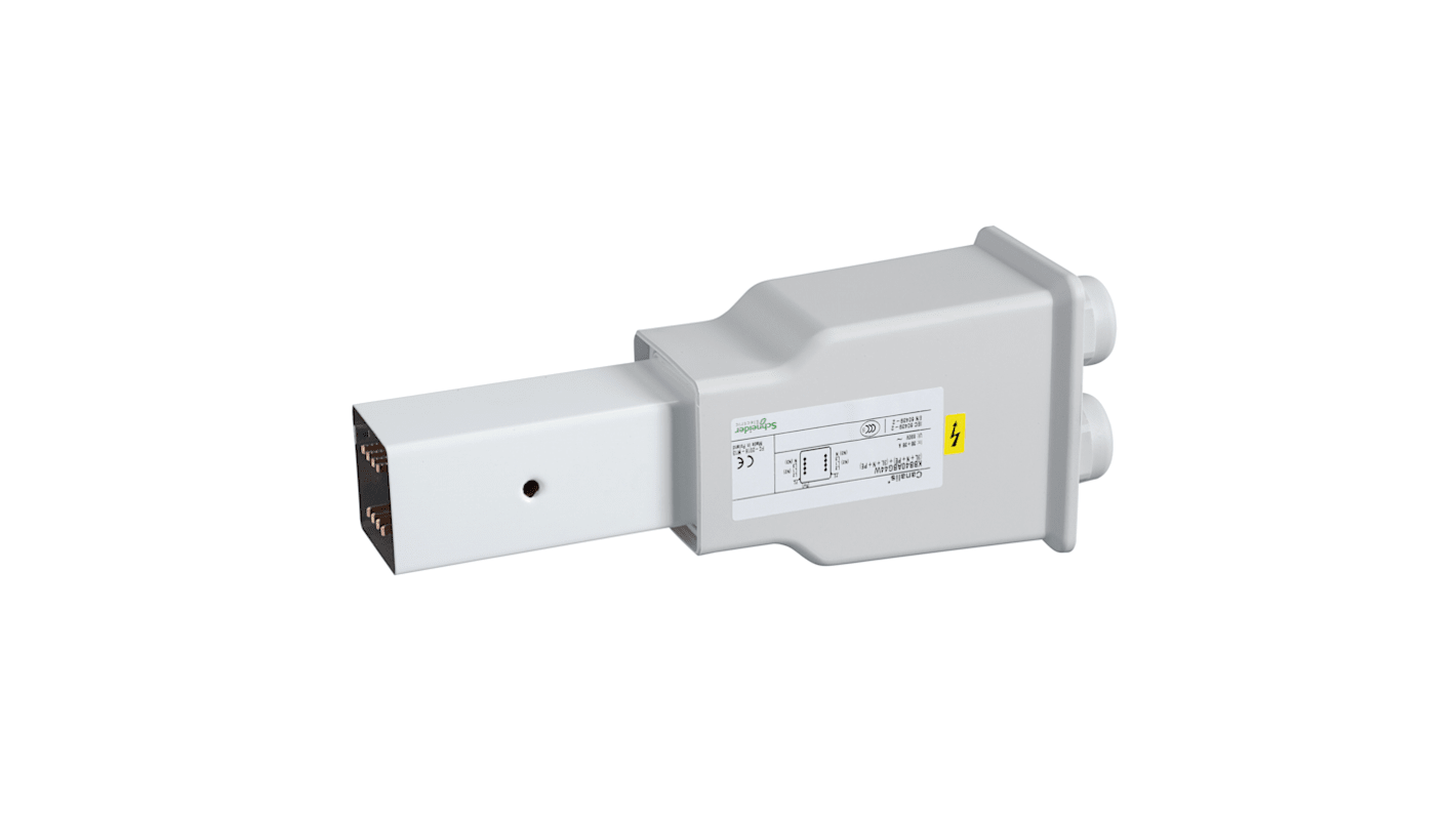 Schneider Electric in Alluminio serie KBB, 244 x 75.5 x 103.6mm