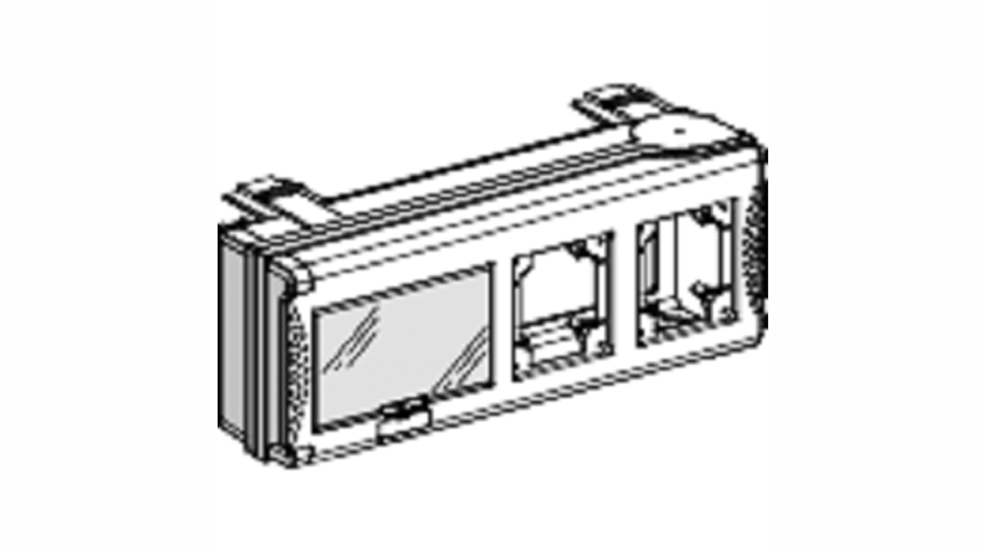 Schneider Electric パワーソケット タップオフ単位, 165mm x 437.5mm x 437.5mm KSB