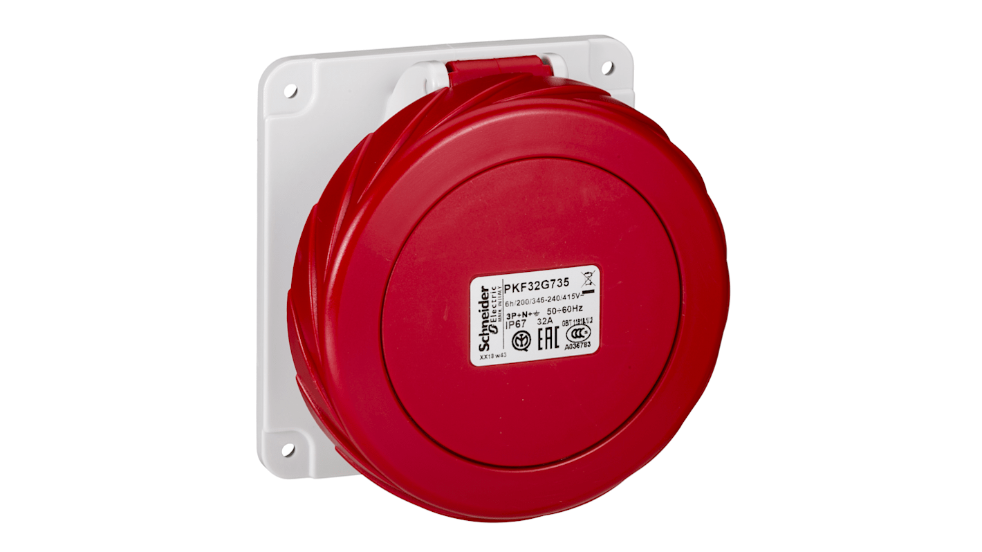 Schneider Electric IP67, Rated At 32A, 380 → 415 V