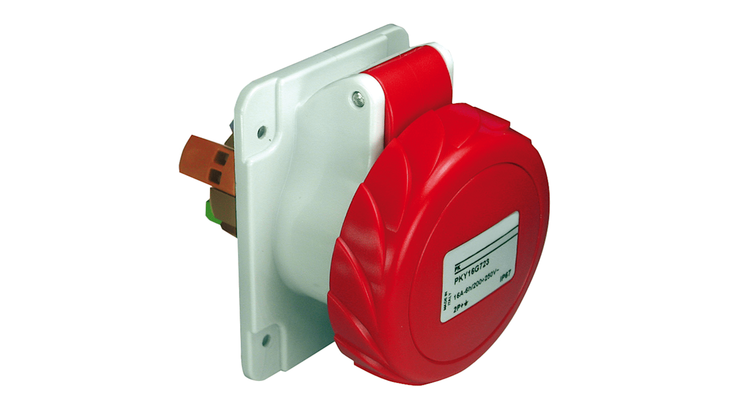 Schneider Electric, PKY IP67 Cable Mount 3P + N + E Closure Plug, Rated At 32A, 380 → 415 V No