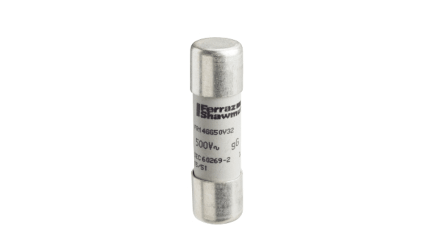 Schneider Electric 25A Cartridge Fuse, 14 x 51mm