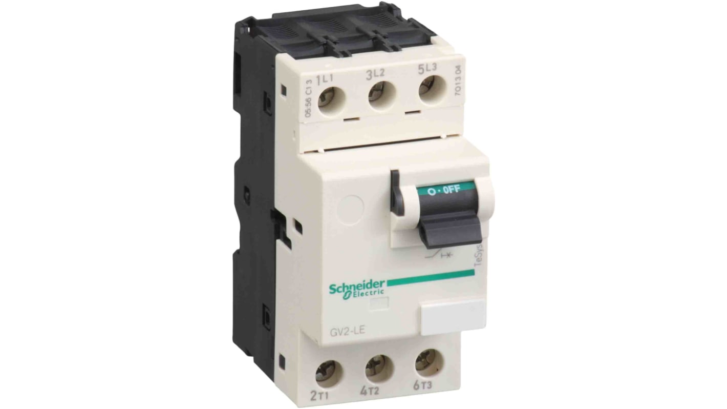 Unidad de protección del motor Schneider Electric TeSys, 690 V, 1 A