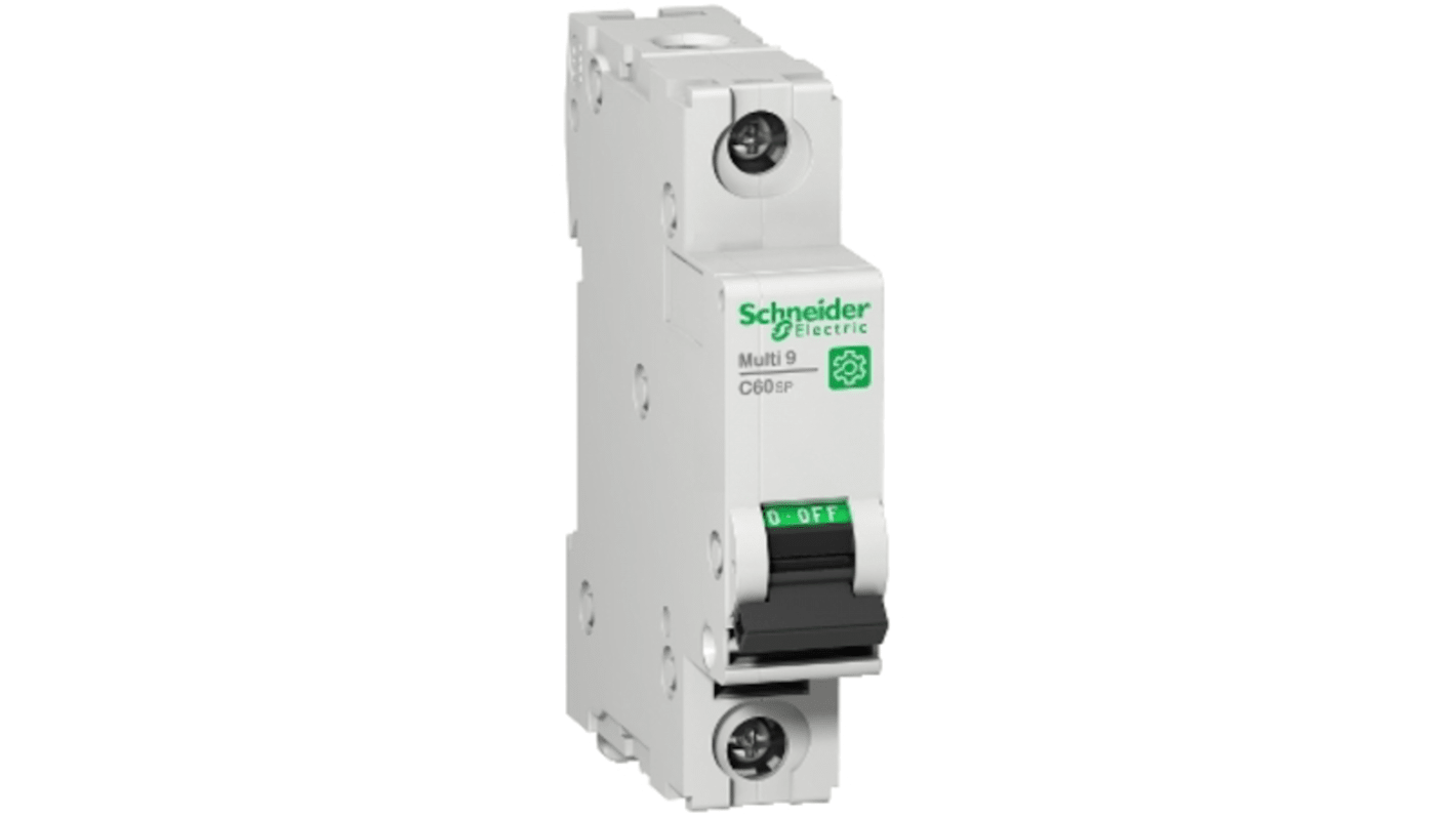 Schneider Electric MCB Leitungsschutzschalter Typ B, 1-polig 4A, Abschaltvermögen 10 kA Multi 9 DIN-Schienen-Montage