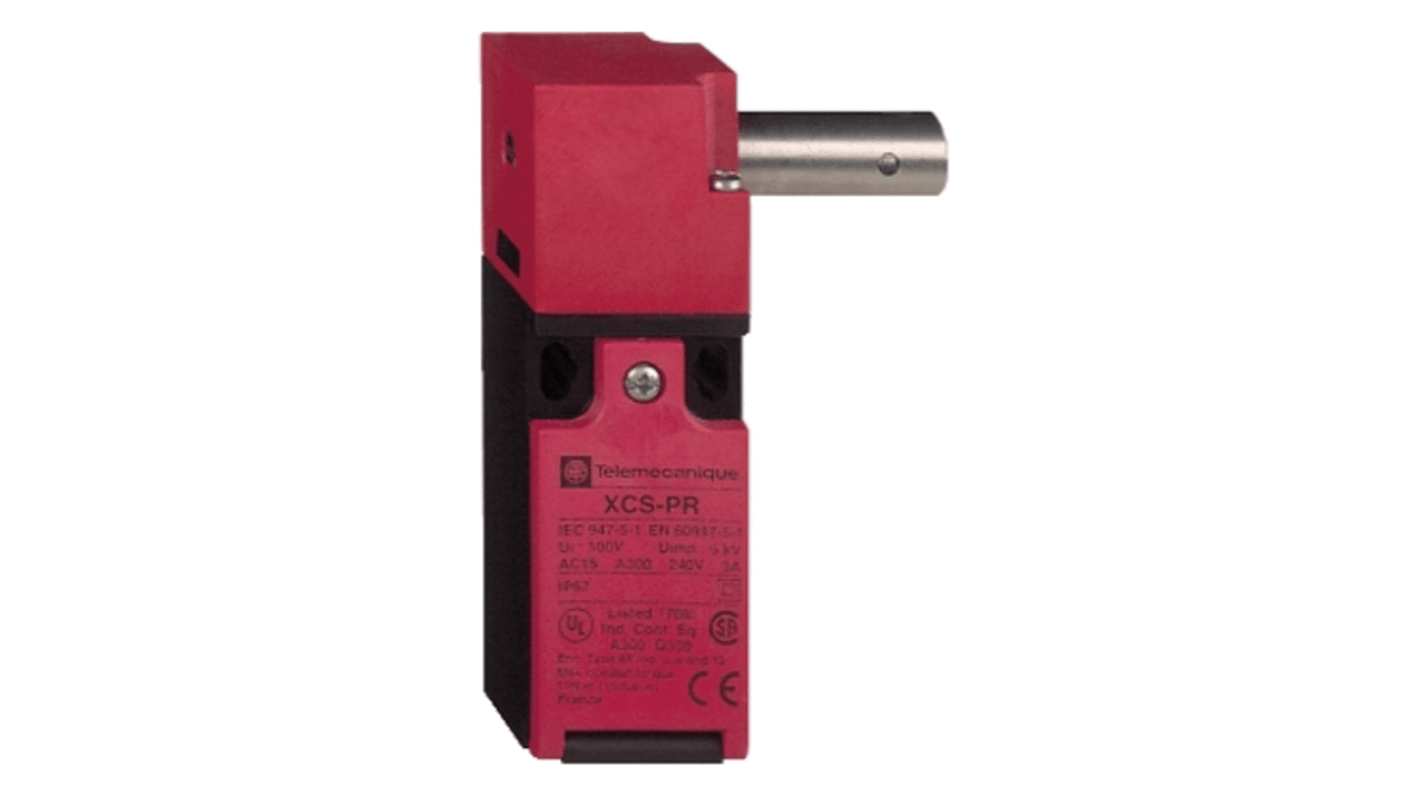 Przełącznik blokady bezpieczeństwa XCSPR952 Zacisk 1 NC + 1 NC + 1 NO Plastik Z kluczem Schneider Electric