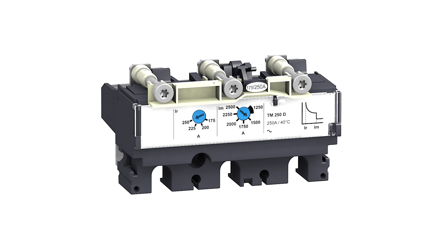 Circuit de déclenchement Schneider Electric 16A, Tension 690 V c.a., 750V c.c., série TM-D, pour Disjoncteurs NSX 100